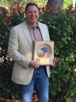 Jeff Raasch with 2015 PIF Leadership Award